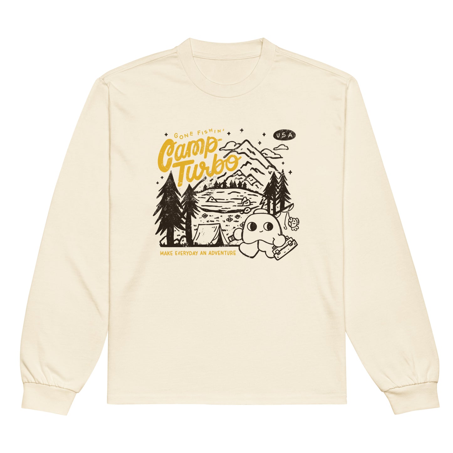Make Everyday an Adventure Premium Heavyweight Long Sleeve Shirt