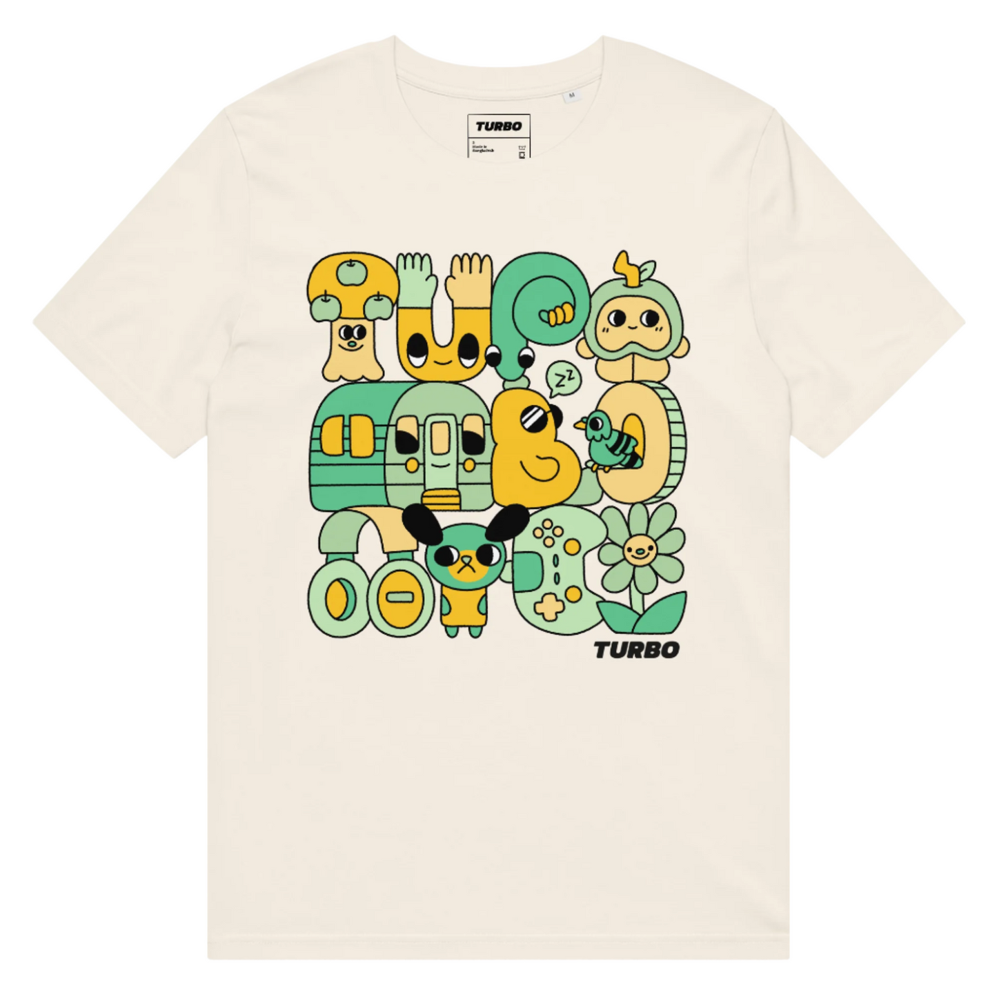 TURBO @ PLAY.nyc 2025 Limited Edition Organic Tee